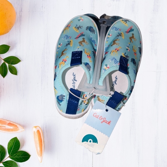 Toddler Lake Slip-On Apparel Water Shoes Animal Print - Cat & Jack™ Green - Picture 2 of 4